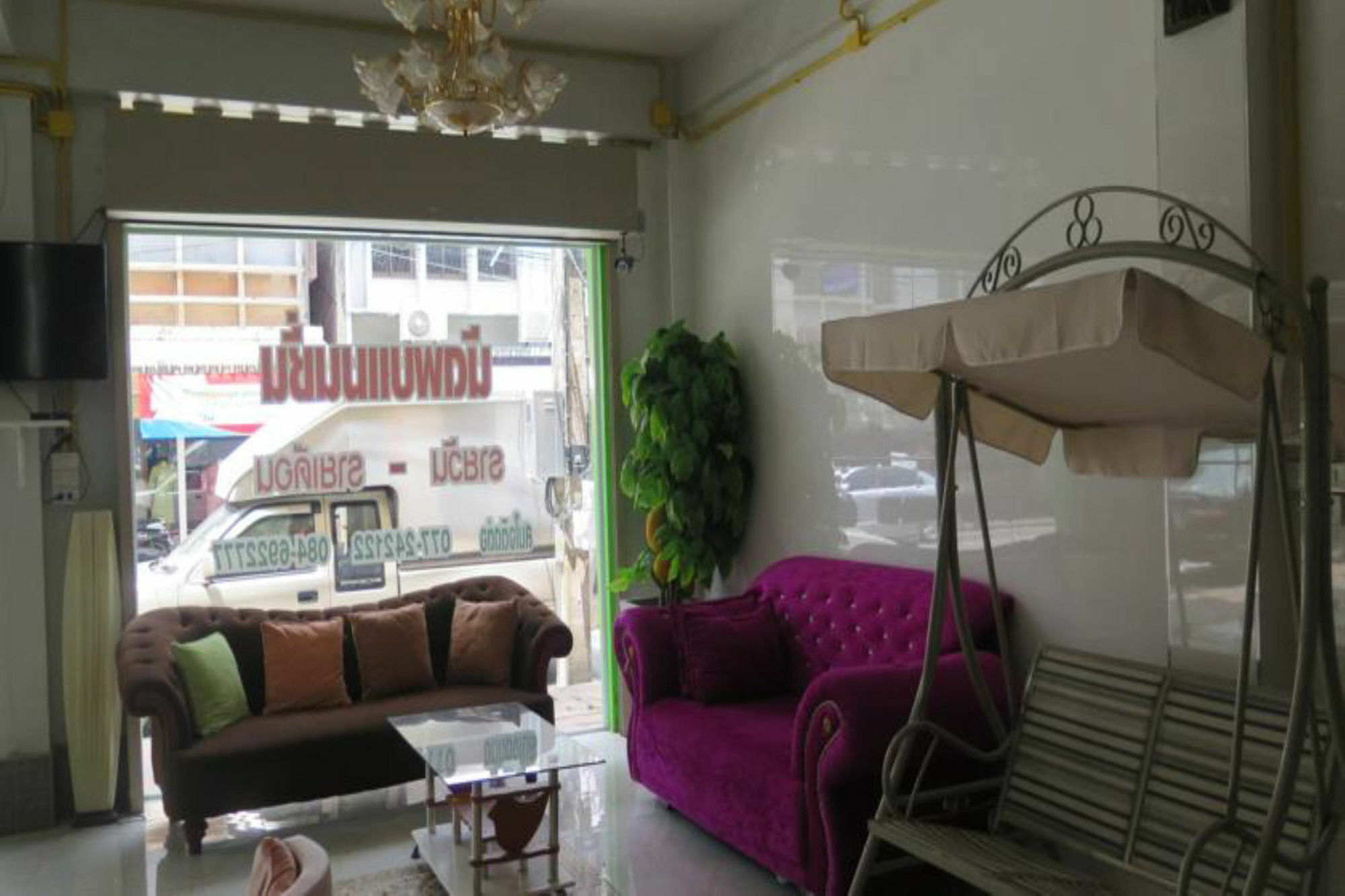 Hotel Nadpob Mansion Surat Thani Exterior foto